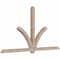 Ekena Millwork Redmond Smooth Timber Gable Bracket, Douglas Fir, 96"W x 52"H x 3 1/2"D x 3 1/2"F, 13/12 Pitch GBW096X52X0404RED00SDF - alternate 5